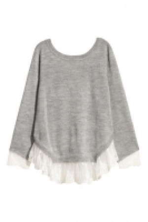  Pull avec bord en dentelle 20.99 €