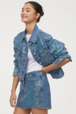  Jupe en jean à paillettes 23.99 €