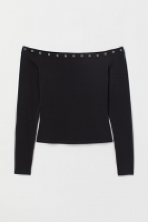  Top épaules nues en jersey 9.99 €