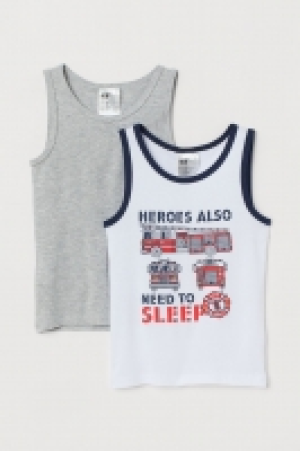  Débardeurs en coton, lot de 2 5.99 €