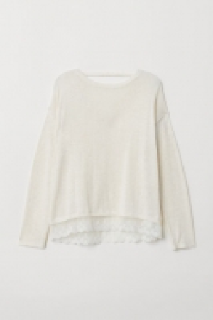  Pull avec dentelle 6.99 €
