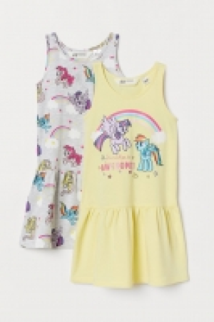 Robes en jersey, lot de 2 6.99 €
