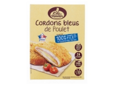 2 cordons bleus de poulet 0.95 €
