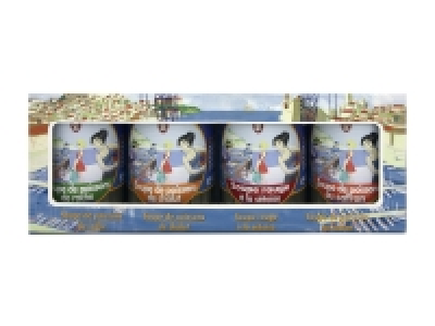 Coffret de 4 soupes de poissons