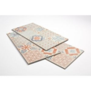 Castorama  Dalle PVC clipsable TARKETT Starfloor Click Rétro orange 60,3 x 31 cm 