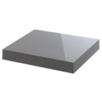 Castorama  Tablette gloss grise Form Takt 29 cm