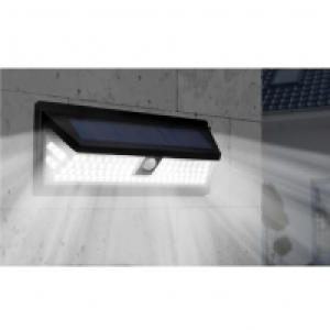 Auchan  Applique solaire-3D - 80 LED, détection de mouvements