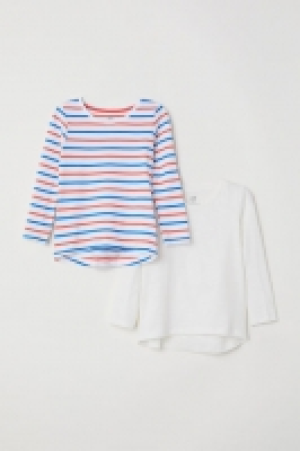  Tops en jersey, lot de 2 5.99 €