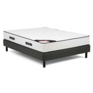 Matelas ressorts 140x190 cm + sommier tapissier