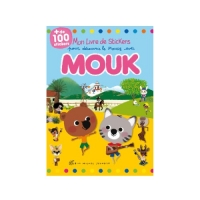 Oxybul  Livre Mon livre de stickers pour découvrir le monde avec Mouk