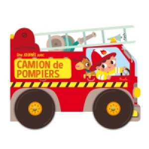 Livre Une journée en camion de pompier