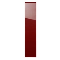 Castorama  Façade de cuisine 1 porte range-épices Globe rouge L. 15 cm
