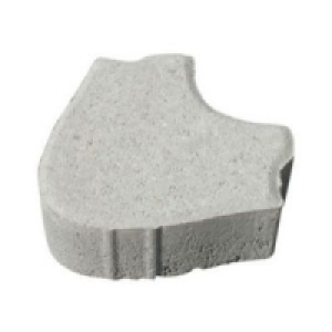 Castorama  Pavé autobloquant Blooma Crocus ton pierre 19 x 17 cm, ép.6 cm