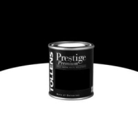 Castorama  Peinture prestige Murs et boiseries Noir Satin 125 ml