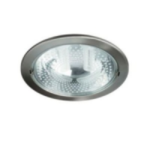 Castorama  Spot fixe Massive Downlight IP20 acier H.29cm