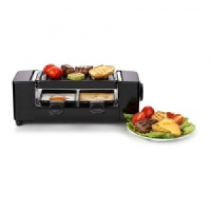 Auchan Qilive QILIVE Raclette 2 personnes - Q.5795 - Noir