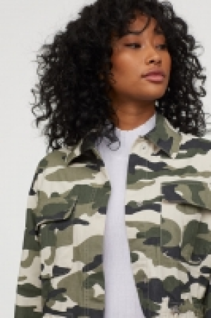  Veste en twill à motif 20.99 €
