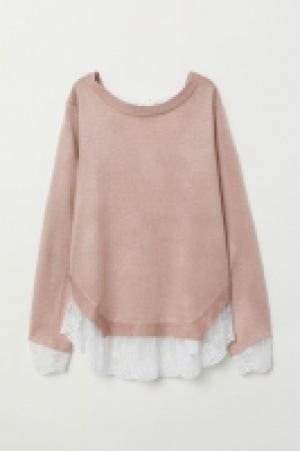  Pull avec bord en dentelle 18.99 €