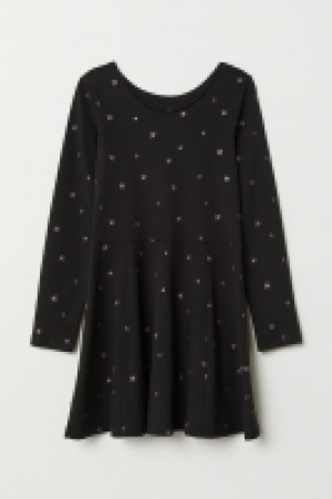 HM   Robe corolle en jersey