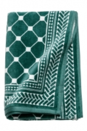 HM   Drap de douche jacquard