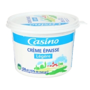 Crème épaisse légère 15% m.g. 50cl 1.64 €
