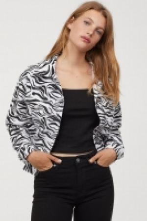 HM   Veste en twill à motif