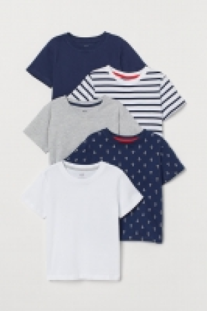  T-shirts en coton, lot de 5 6.99 €