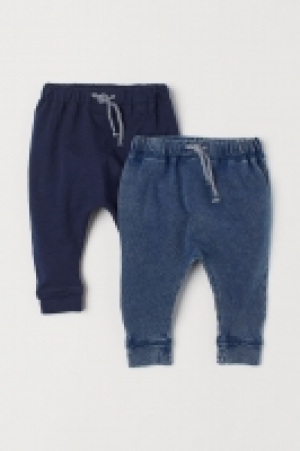  Pantalons en jersey, lot de 2 12.99 €