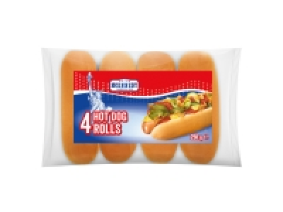 4 petits pains pour hot dog 0.59 €