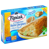 Spar Tipiak 2 galettes Saint-Jacques 2x125g