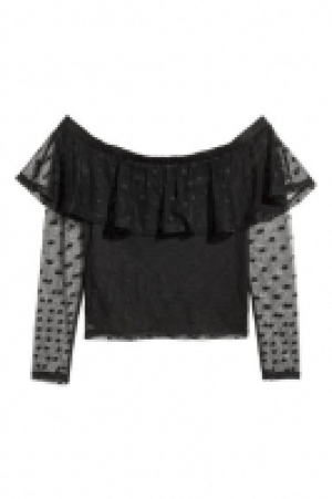  Top épaules nues en mesh 7.99 €
