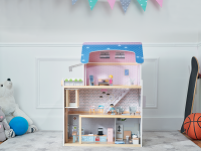 Lidl  Maison de poupée en bois XXL