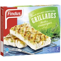 Spar Findus Grillades herbes aromatiques - Colin dAlaska - Qualité 100% filet 2x1