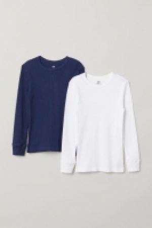  T-shirts côtelés, lot de 2 9.99 €