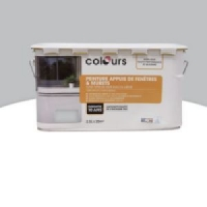 Castorama  Peinture appuis de fenêtre & murets 2,5L gris