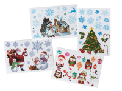 Stickers de Noël pour fenêtre 1.29 €