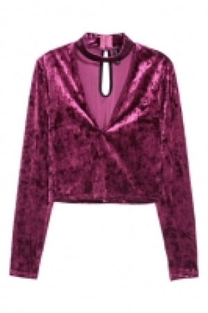  Top en velours 6.99 €
