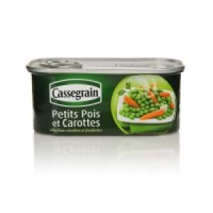 Petits pois et carottes 130g 1.66 €