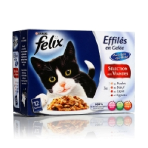 Felix - Tendres effilés - Bouchées en gelée pour chat - Viandes - Sach 5.88 €