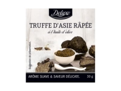 Truffe dAsie râpée arômatisée à lhuile dolive