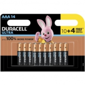DURACELL Lot de 14 piles Alcalines type LR03 (AAA) - Duracell Ultra Po 12.90 €