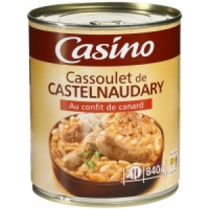 Cassoulet au confit de canard 840g 6.24 €
