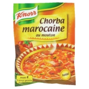 Knorr Chorba marocaine au mouton - Soupe - Halal - 4 portions 100g