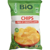 Spar Casino Bio Chips - Fine et croustillante - Sans huile de palme - Biologique 125g