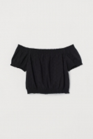  Blouse épaules nues en coton 7.99 €