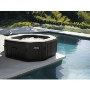 Auchan Intex INTEX Spa gonflable 6 places à bulles et jets 2,18 x H0,71m