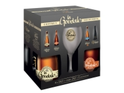 Coffret de 4 bières Goudale + 1 verre 9.95 €