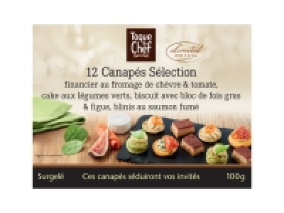 12 canapés sélection