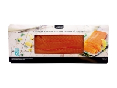 Coeur de filet de saumon fumé ASC