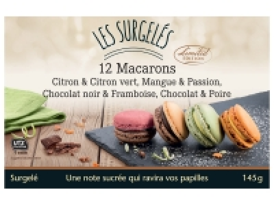 12 macarons premium 3.99 €